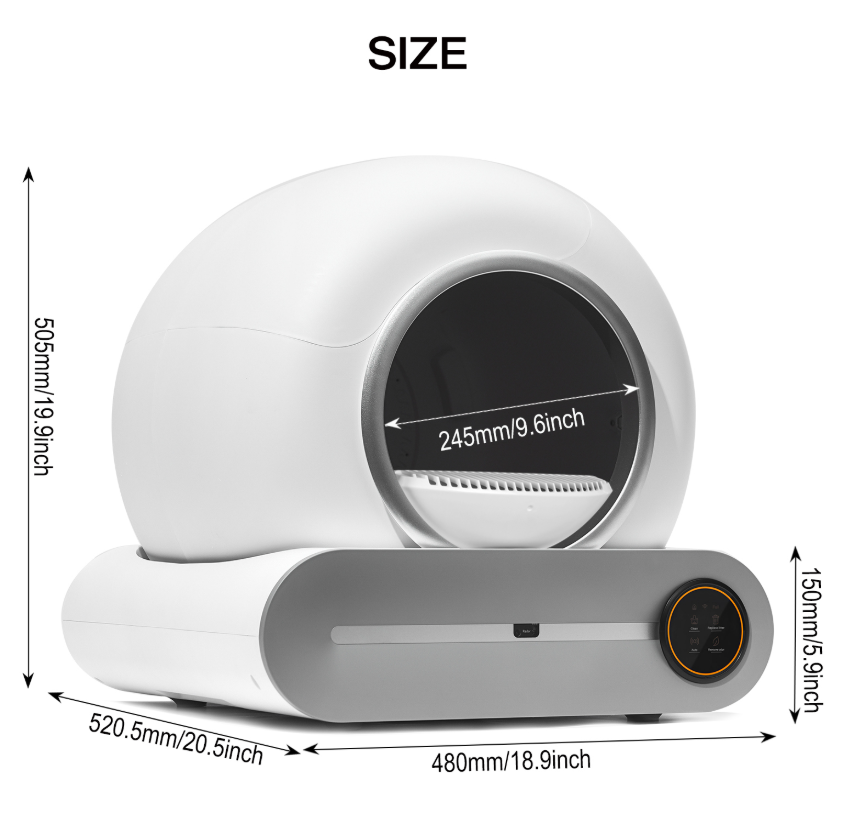FurFresh smart self cleaning litter box