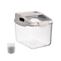 FurFresh 5.5LB Dog Food Storage Container Airtight Pet Treat Bin Translucent Dry Food Grain Storage Barrels Sealed Bucket Moisture-Proof Plastic Cat Puppy Food Bin with Seal Locking Lid Keep Fresh