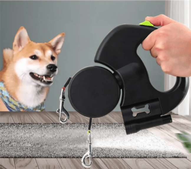Auto Double Dog Leash - FurFresh Home