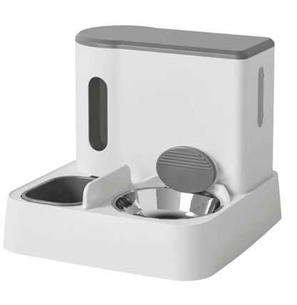 Automatic Cat Feeder & Water Dispenser with Dual Bowl Design - My Store