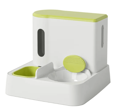 Automatic Cat Feeder & Water Dispenser with Dual Bowl Design - My Store
