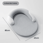 cooling pet bed - washable plush dog and cat cushion - FurFresh Home