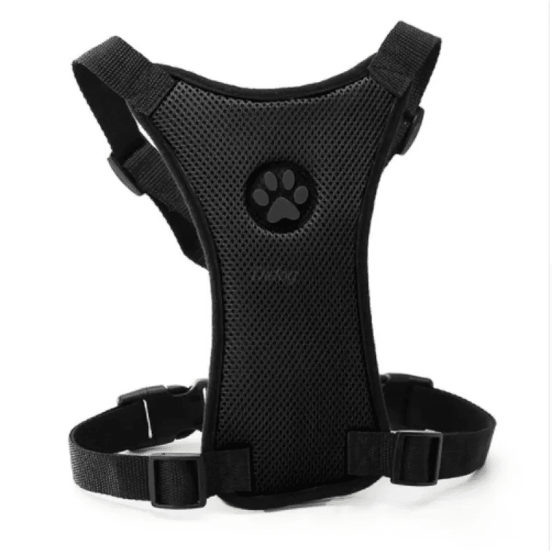 Dog supplies Breathable mesh chest straps Pet car safety chest back - My Store