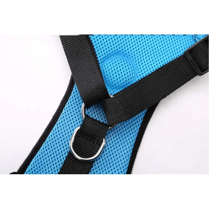 Dog supplies Breathable mesh chest straps Pet car safety chest back - My Store