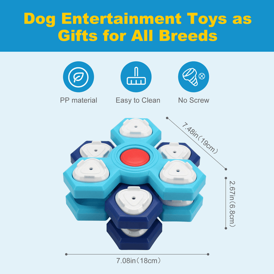 FurFresh Interactive Dog Treat Puzzle Toy - FurFresh Home