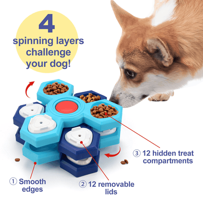FurFresh Interactive Dog Treat Puzzle Toy - FurFresh Home