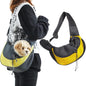 FurFresh Pet Dog Sling Carrier Puppy Pet Slings Bag for Small Dogs Cats Satchel Carriers Breathable Mesh Hand Free with Adjustable Strap Doggie Crossbody for Outdoor Travel (Yellow Small <5 lbs) - FurFresh Home