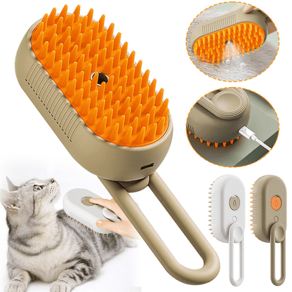 PawSpa 3-in-1 Steam Grooming Brush - My Store