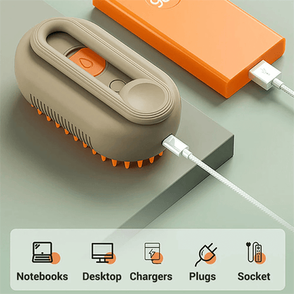 PawSpa 3-in-1 Steam Grooming Brush - My Store