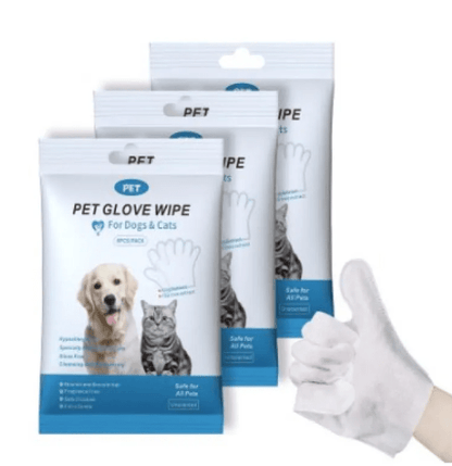 Pet Cleaning Gloves & Wipes - FurFresh Home