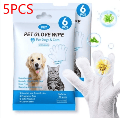 Pet Cleaning Gloves & Wipes - FurFresh Home