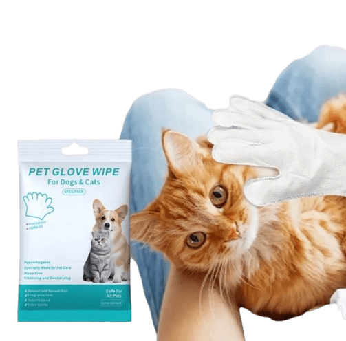 Pet Cleaning Gloves & Wipes - FurFresh Home