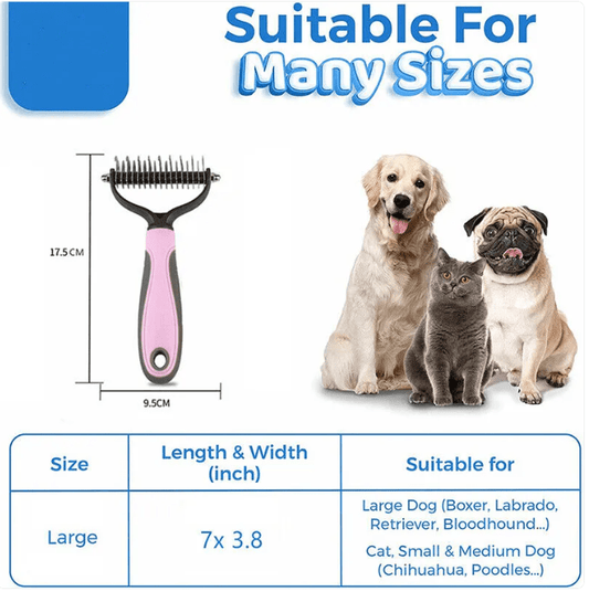 Pet Grooming Brush - FurFresh Home