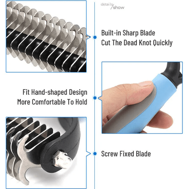 Pet Grooming Brush - FurFresh Home