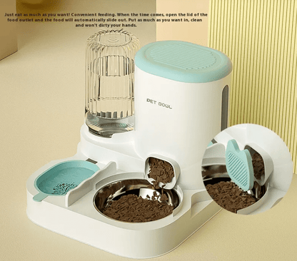 PetHydrate smart cat water fountain and feeding station - FurFresh Home