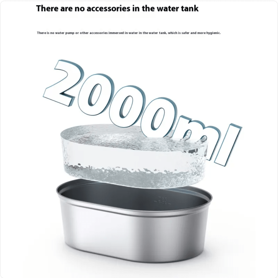 Uha Stainless Steel Automatic Pet Water Dispenser - My Store